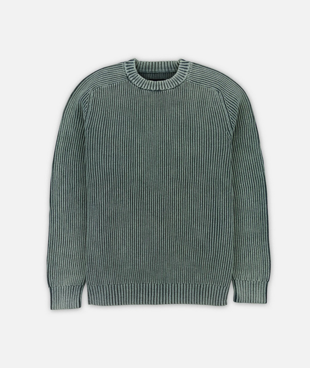 JETTY MENS UNDERTOW WASHED CREWNECK SWEATER