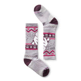 SMARTWOOL YOUTH WINTERSPORT FULL CUSHION POLAR BEAR PATTERN OTC SOCKS