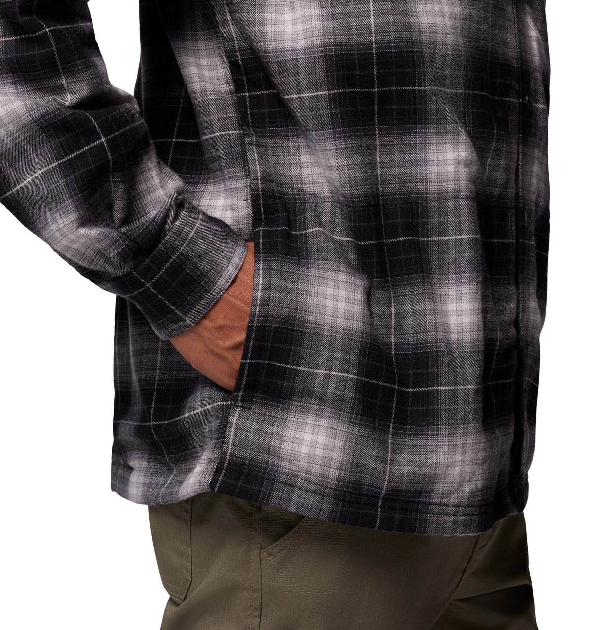 COLUMBIA MENS CORNELL WOODS™ FLEECE LINED LONG SLEEVE SHIRT