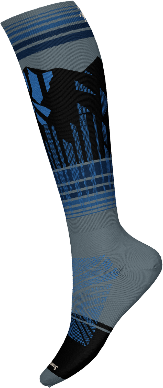 SMARTWOOL UNISEX SKI TARGETED CUSHION SUMMIT SHOT OTC SOCKS