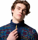 COLUMBIA MENS SEQUOIA GROVE™ PRINTED FULL ZIP SWEATER
