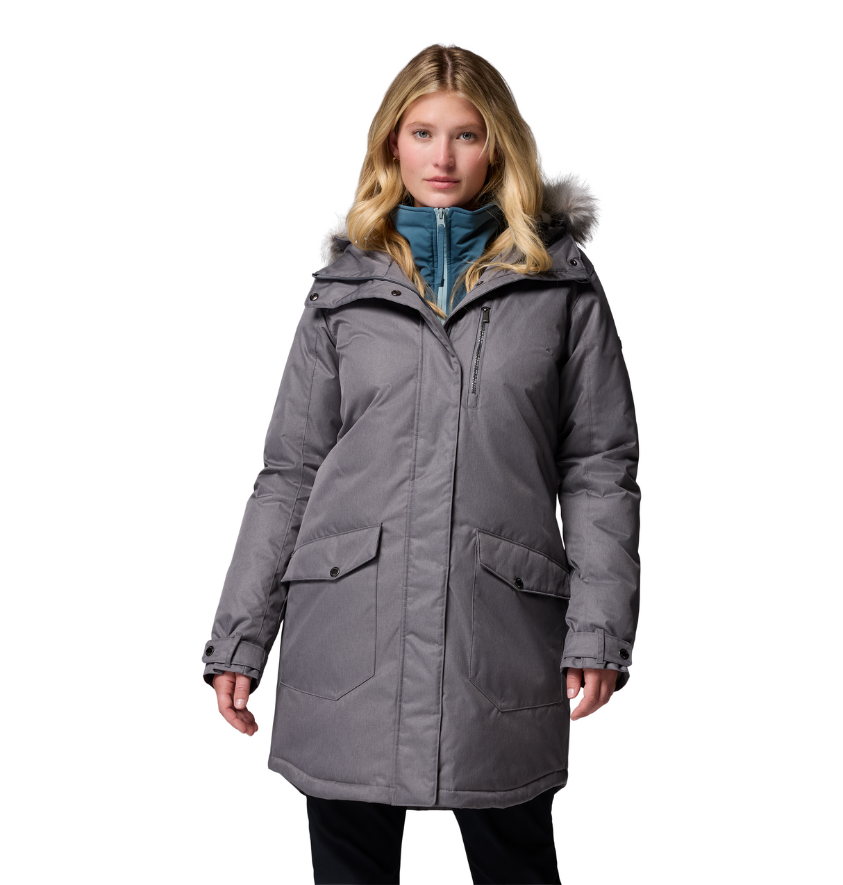 COLUMBIA WOMENS SUTTLE MOUNTAIN™ LONG INSULATED WINTER JACKET