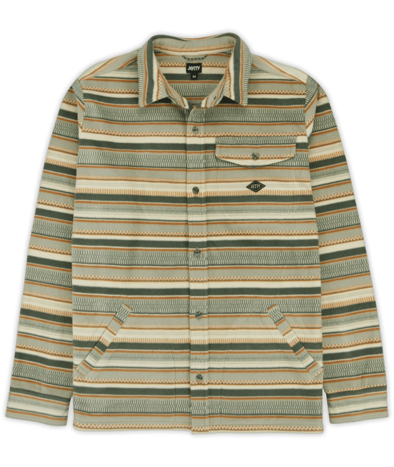 JETTY MENS UNDERTOW WASHED CREWNECK SWEATER