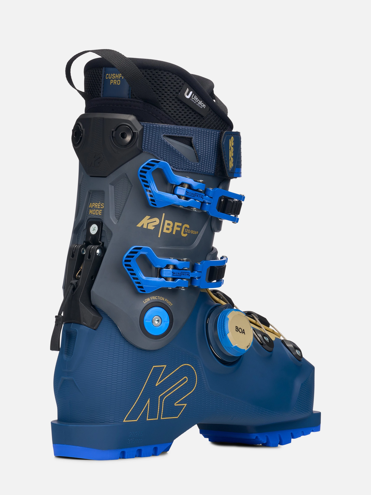 K2 MENS BFC 120 BOA DOWNHILL SKI BOOT 27