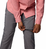 COLUMBIA WOMENS SILVER RIDGE UTILITY™ CONVERTIBLE REGULAR FIT PANT 25