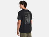 UNDER ARMOUR MENS UA FREEDOM FLAG GRADIENT SHORT SLEEVE SHIRT 25