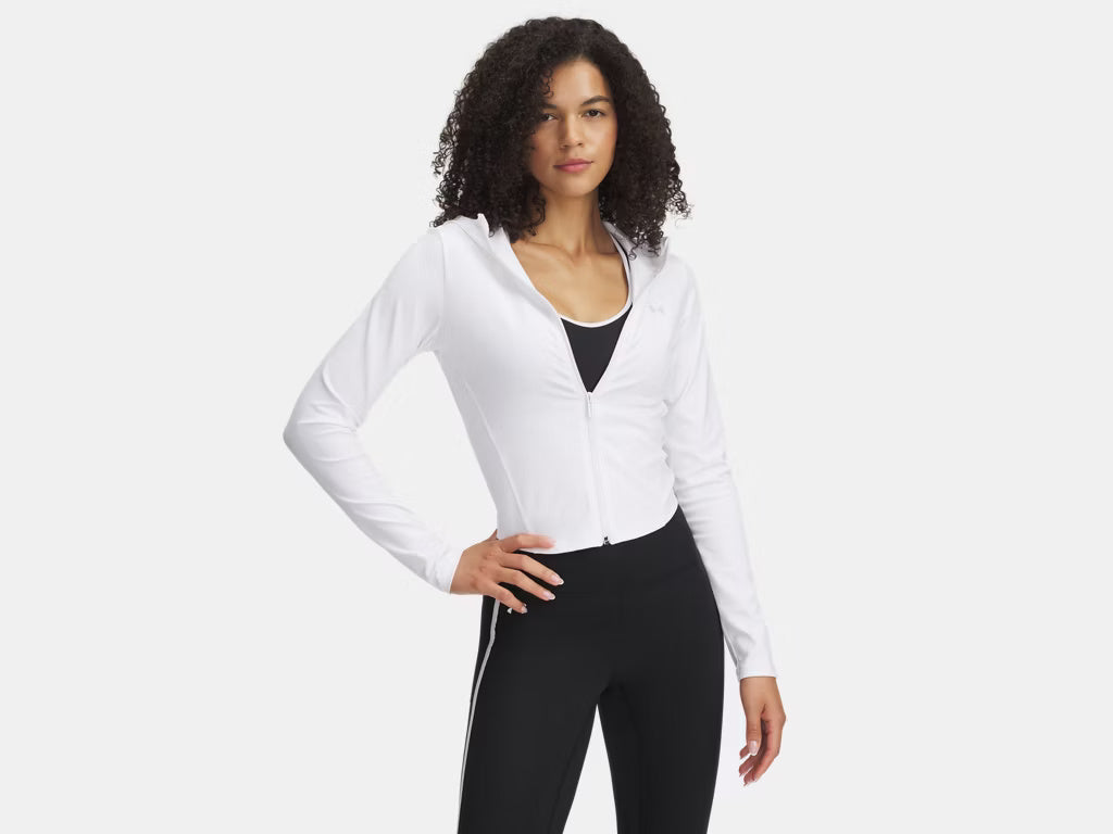 UNDER ARMOUR WOMENS MOTION FULL ZIP HOODIE 25