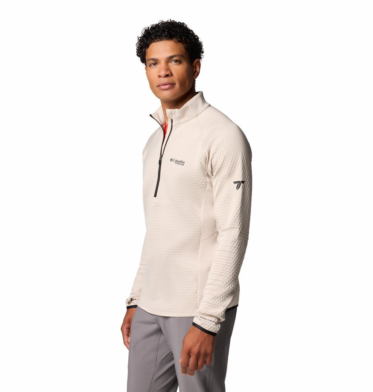COLUMBIA MENS CRYSTAL LEAF™ OMNI-HEAT™ HELIX HALF ZIP SWEATER 26