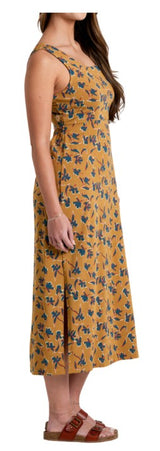 KUHL WOMENS LYRA MIDI DRESS