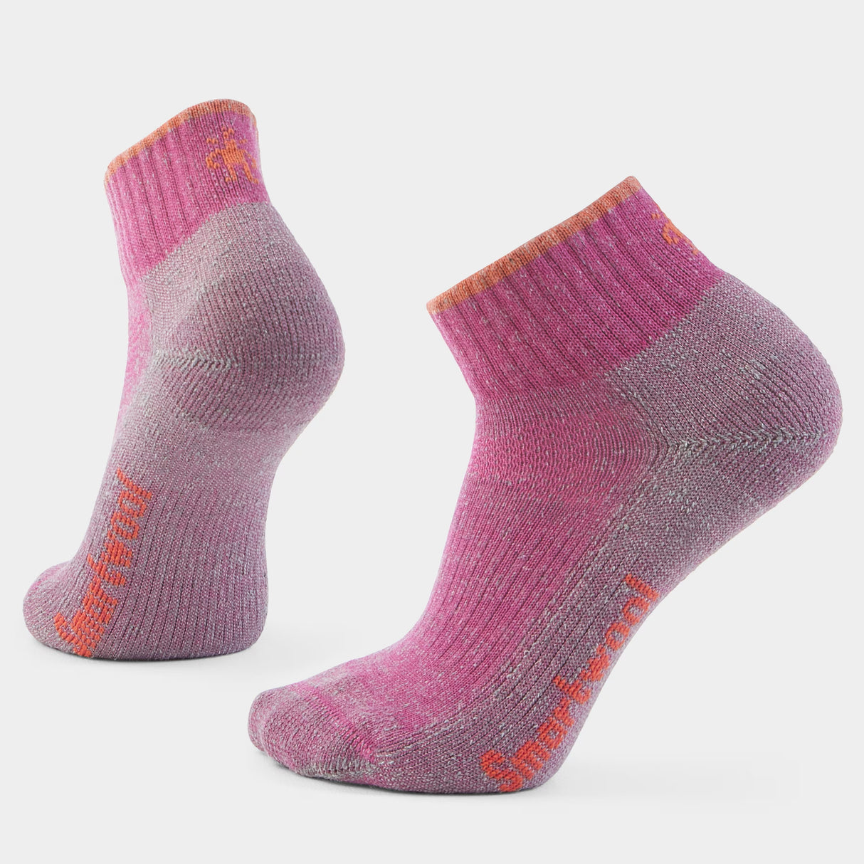 SMARTWOOL UNISEX HIKE CLASSIC EDITION LIGHT CUSHION SECOND CUT ANKLE SOCKS