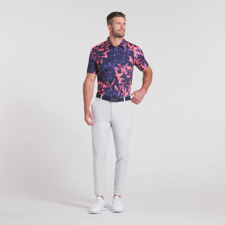 PUMA MENS MATTR BROKEN FLOWER POLO 25