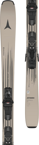ATOMIC UNISEX MAVERICK 84 R + M 10 GW DOWNHILL SKIS 26