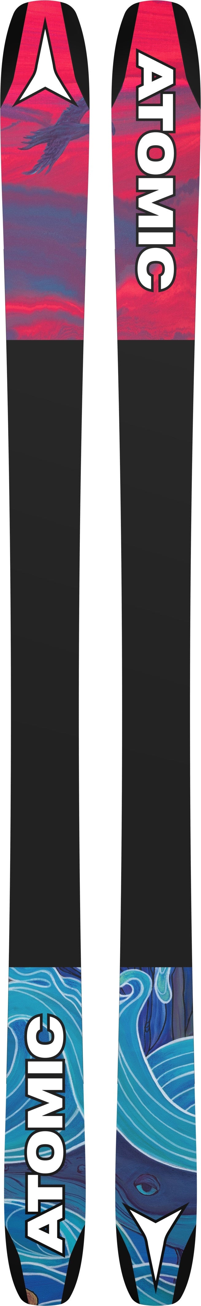 ATOMIC UNISEX BENT 90 DOWNHILL SKIS 26