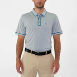 PENGUIN MENS QR CODE GRAPHIC EARL GOLF POLO