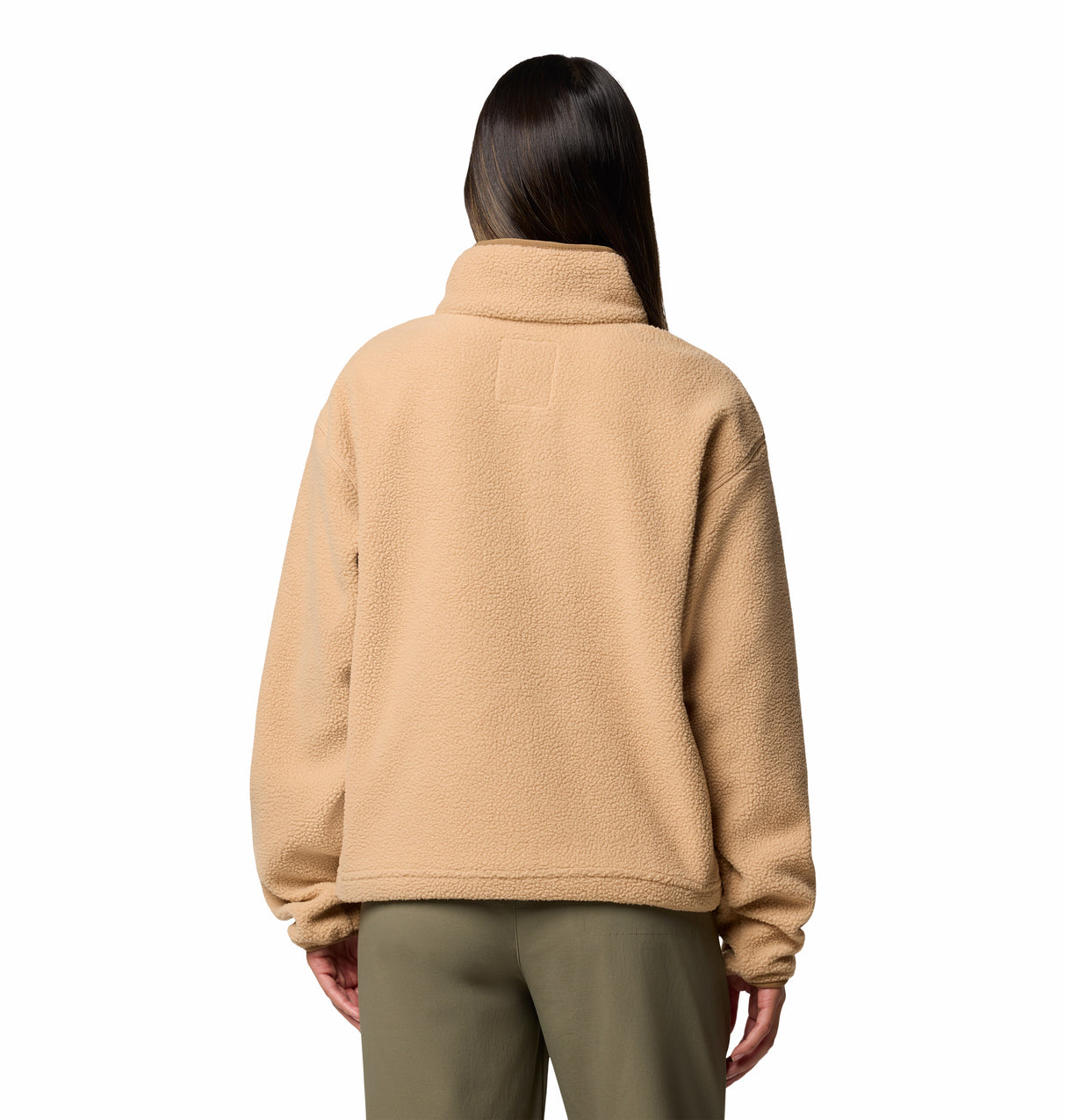COLUMBIA WOMENS HELVETIA™ II CROPPED HALF SNAP FLEECE SWEATER 26