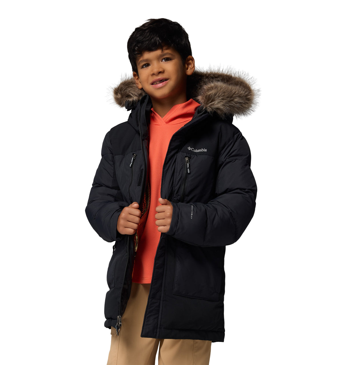 COLUMBIA YOUTH BOYS MARQUAM PEAK FUSION™ II PARKA WINTER JACKET 26