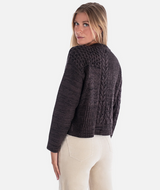 JETTY WOMENS QUINCY PATCHWORK CARDIGAN SWEATER 26