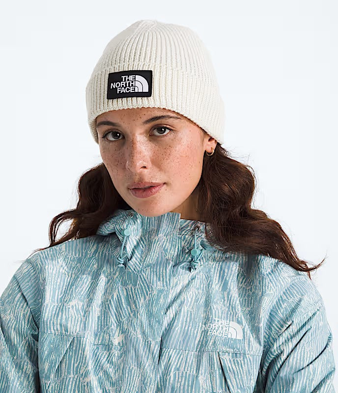 THE NORTH FACE UNISEX TNF™ LOGO BOX CUFFED BEANIE WINTER HAT