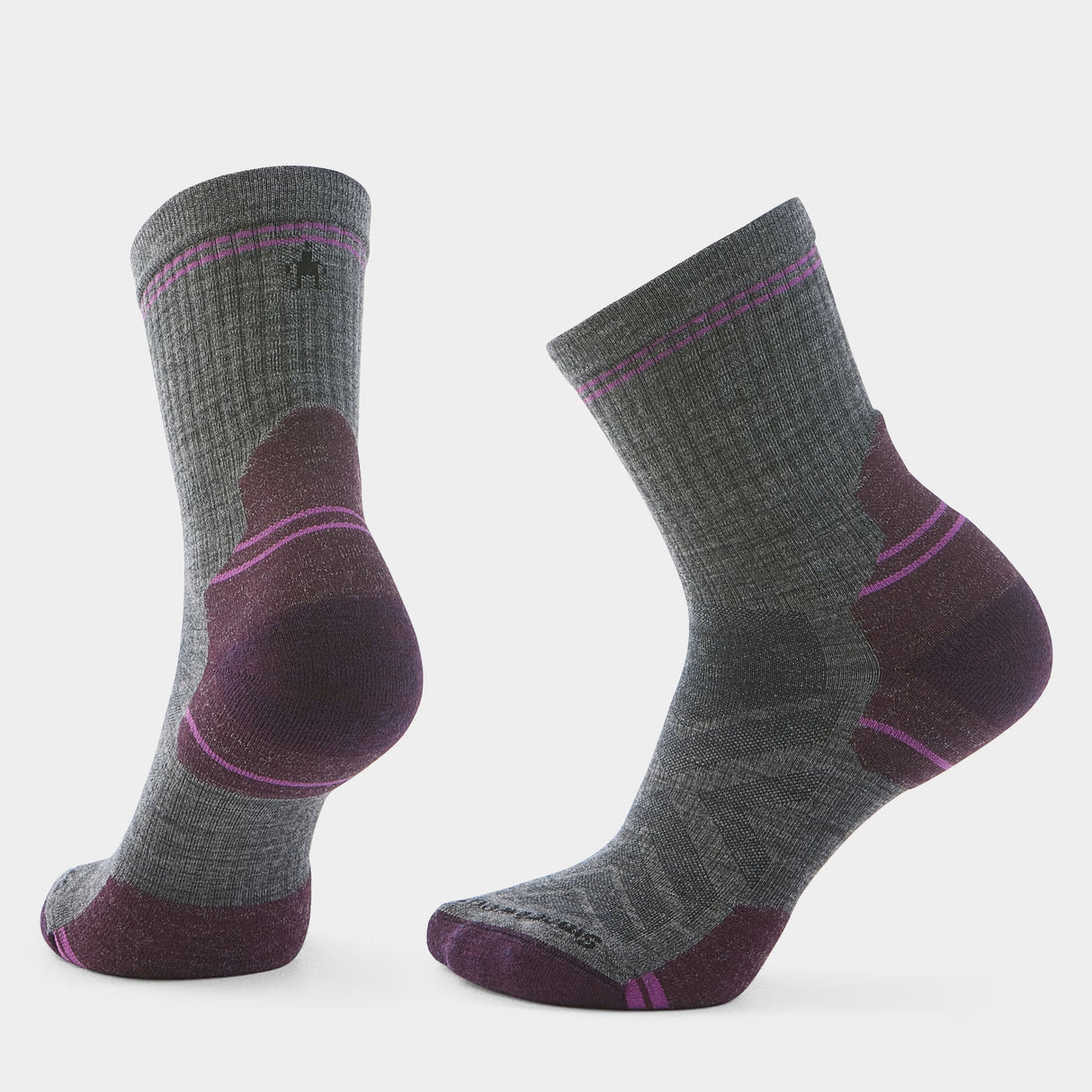 SMARTWOOL WOMENS HIKE TARGETED CUSHION MID CREW SOCKS