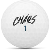 WILSON UNISEX CHAOS GOLF BALL 25