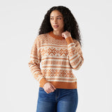 SMARTWOOL WOMENS EDGEWOOD HERITAGE CREW SWEATER