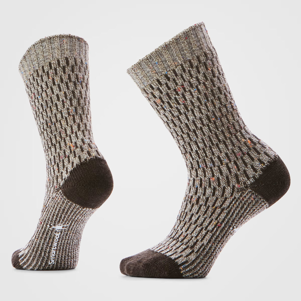 SMARTWOOL WOMENS EVERYDAY COZY DIGI-TICK CREW SOCKS