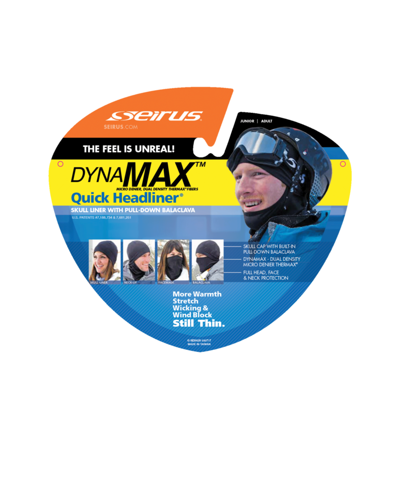SEIRUS UNISEX DYNAMAX™ QUICK HEADLINER® BALACLAVA 26