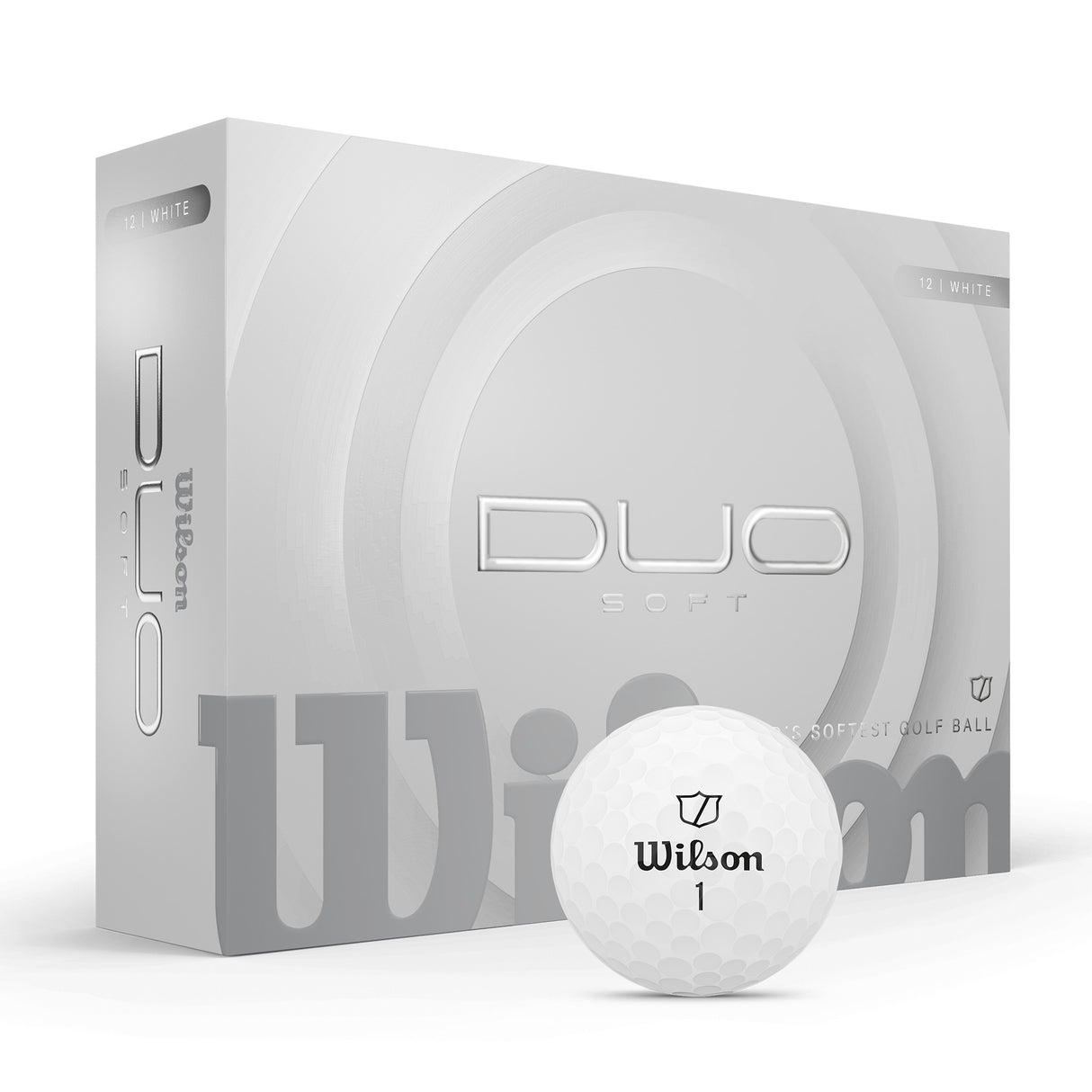WILSON UNISEX DUO SOFT GOLF BALL 26