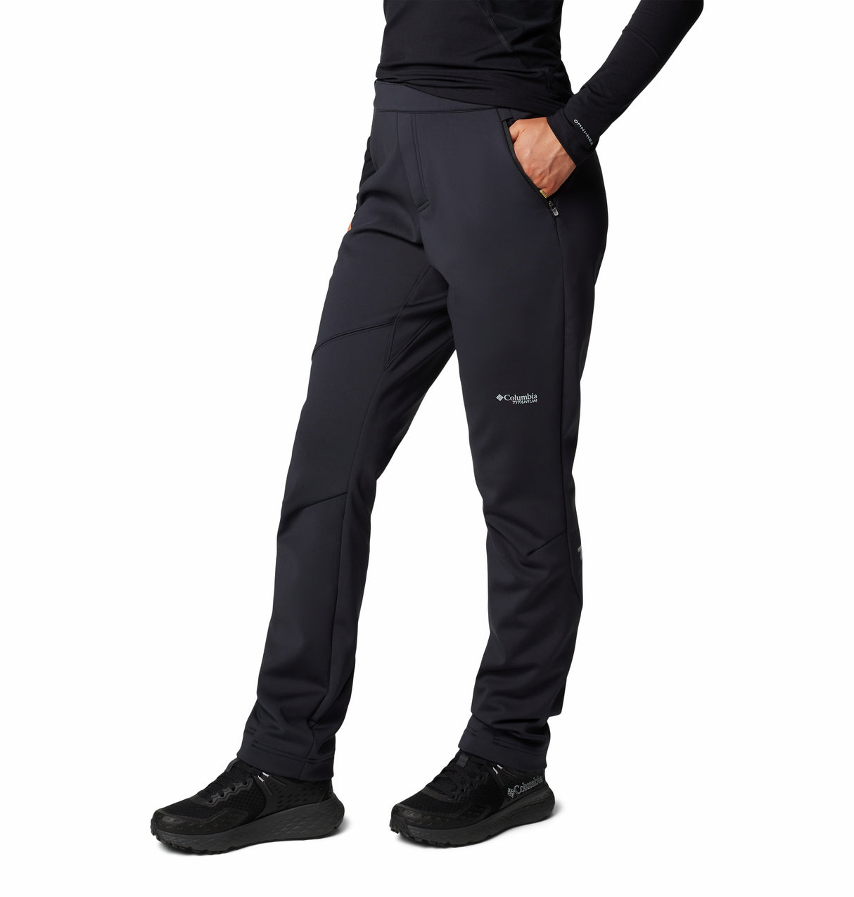 COLUMBIA WOMENS VAST CANYON™ HIGH-RISE SOFTSHELL PANT