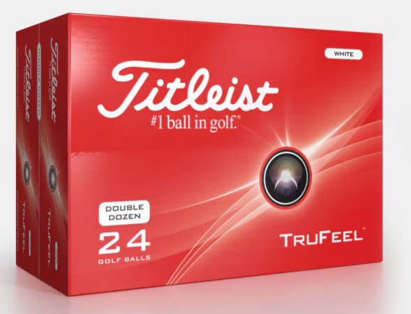 TITLEIST UNISEX TRUFEEL GOLF BALL 25