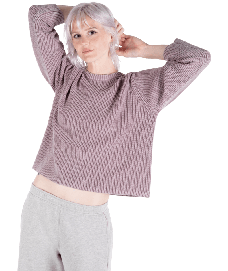 JETTY MENS UNDERTOW WASHED CREWNECK SWEATER