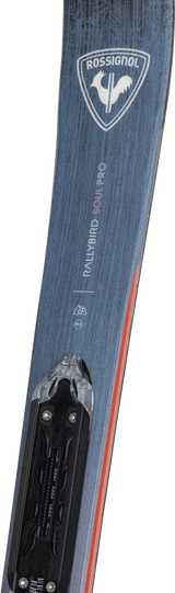 ROSSIGNOL WOMENS RALLYBIRD SOUL PRO W/ XP10 GW DOWNHILL SKIS 26