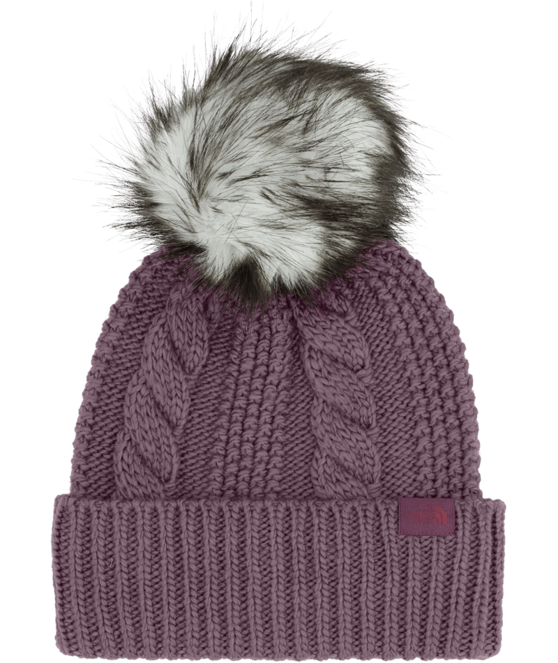 THE NORTH FACE WOMENS OH MEGA FUR POM BEANIE