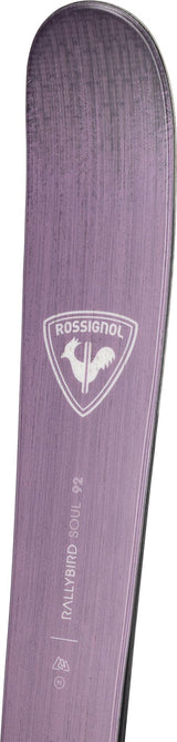 ROSSIGNOL WOMENS RALLYBIRD SOUL 92 W/ XP11 GW DOWNHILL SKIS 26