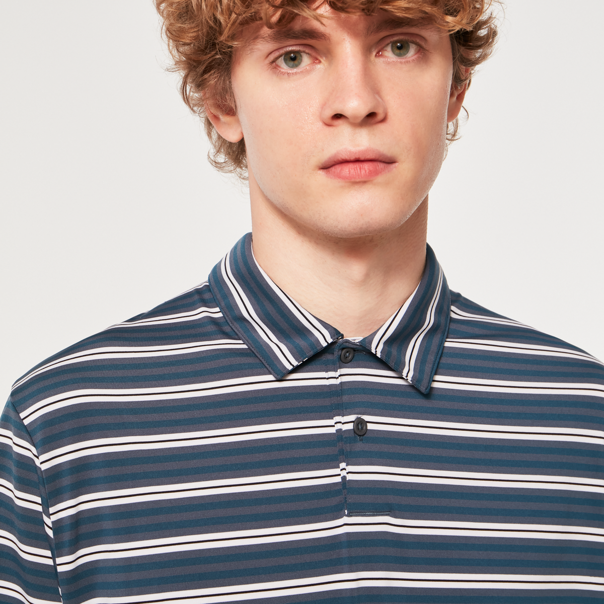 OAKLEY MENS ARCHIVE STRIPE POLO 24