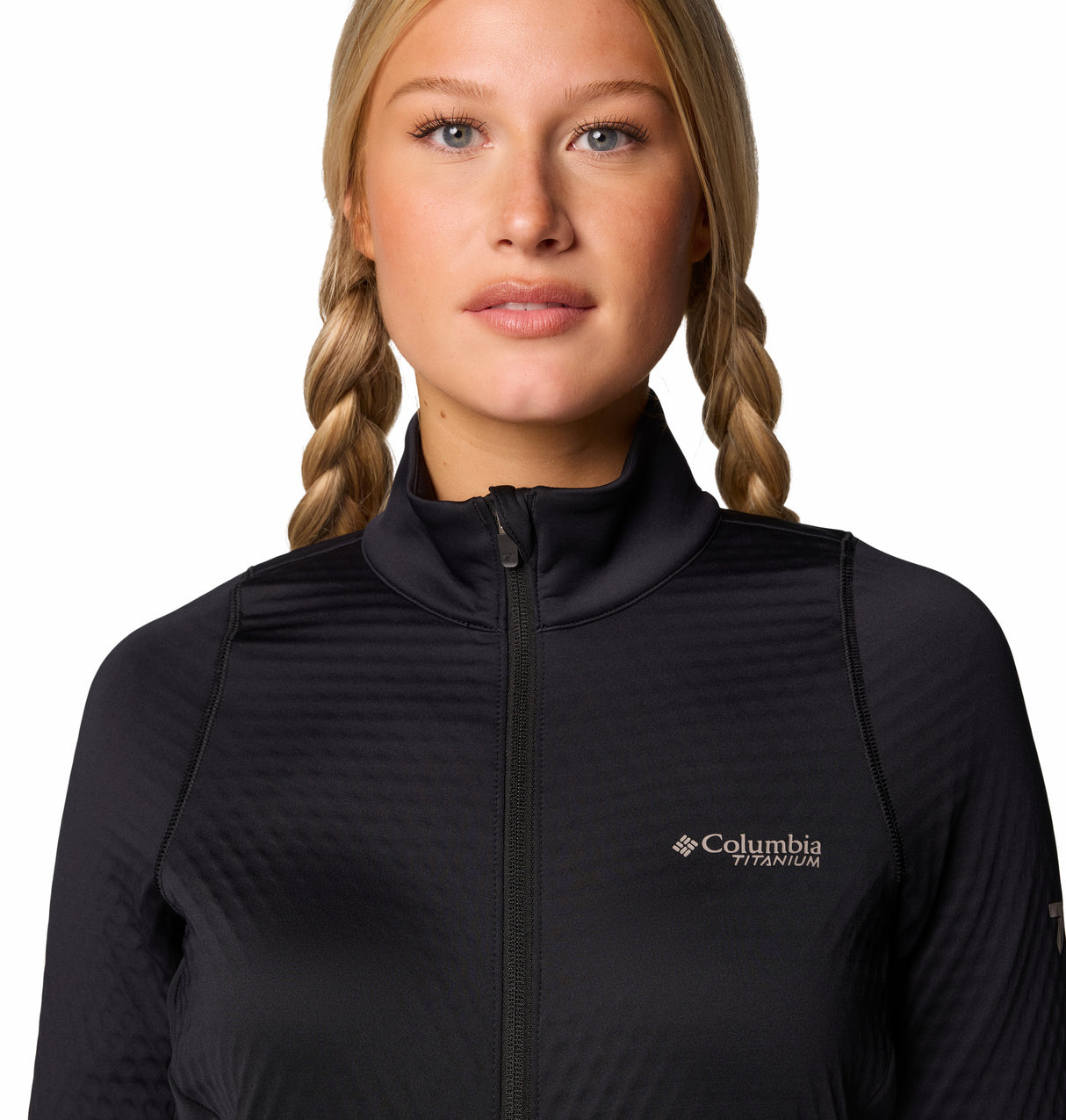 COLUMBIA WOMENS CRYSTAL LEAF™ OMNI-HEAT™ HELIX FULL ZIP SWEATER
