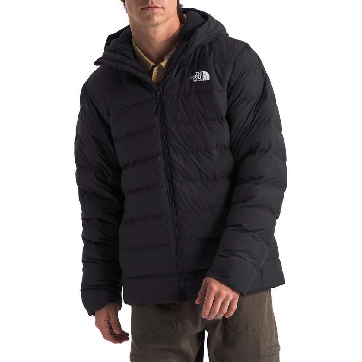 THE NORTH FACE MENS ACONCAGUA 3 LINED HOODED WINTER JACKET