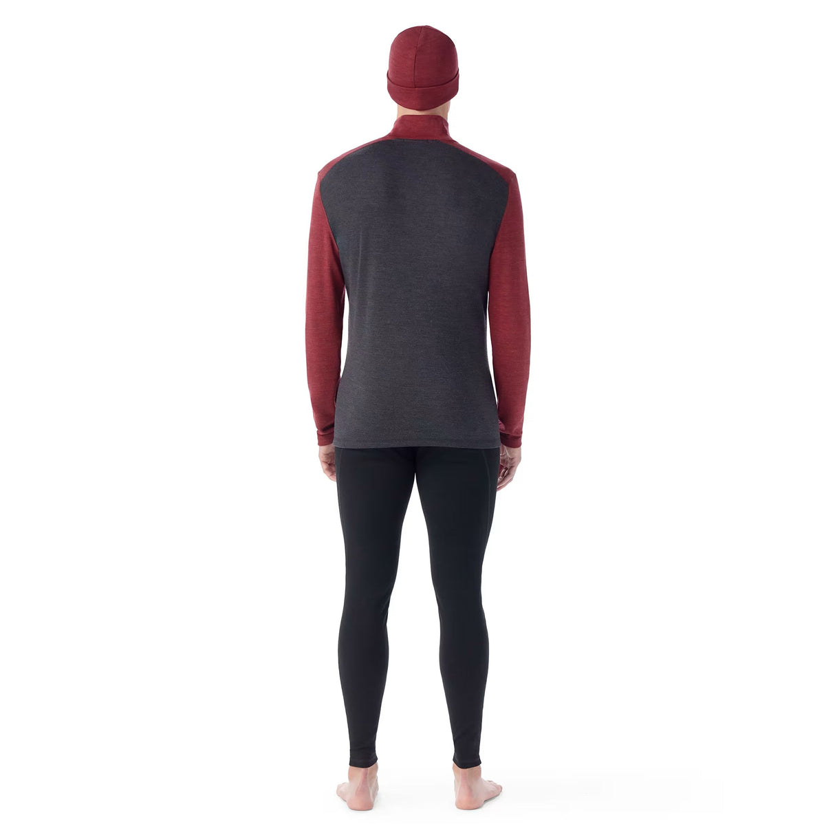 SMARTWOOL MENS CLASSIC THERMAL MERINO 1/4 ZIP BASELAYER TOP