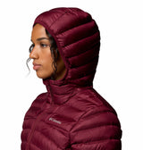 COLUMBIA WOMENS CORELITE™ DOWN HOODED WINTER JACKET