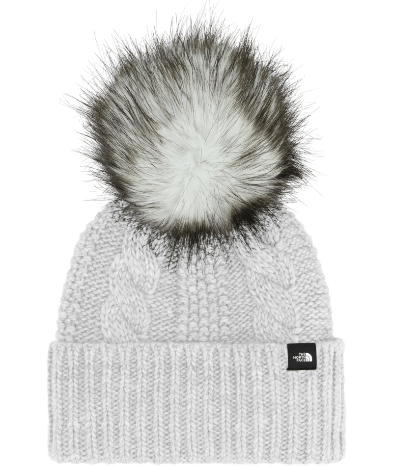 THE NORTH FACE YOUTH OH MEGA FUR POM BEANIE