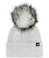 THE NORTH FACE YOUTH OH MEGA FUR POM BEANIE