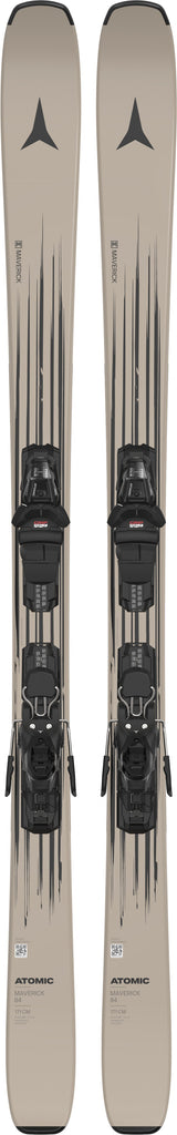 ATOMIC UNISEX MAVERICK 84 R + M 10 GW DOWNHILL SKIS 26