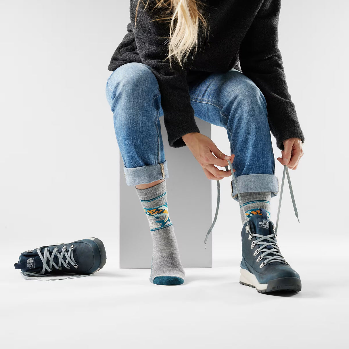 SMARTWOOL UNISEX EVERYDAY HOOKSET CREW SOCKS 26