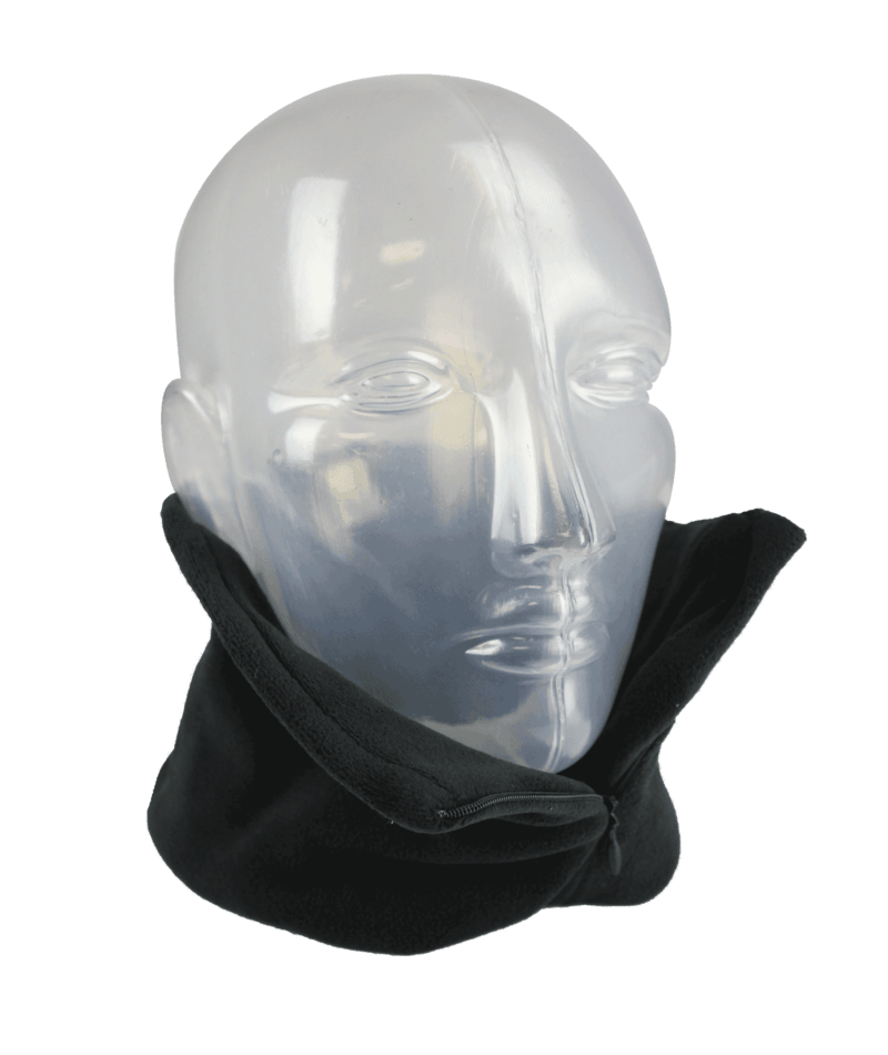 SEIRUS UNISEX ZIPS MICRO FLEECE NECK-UP FACE MASK