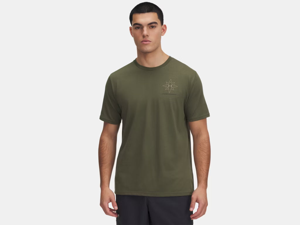 UNDER ARMOUR MENS UA OUTDOOR COMPASS SHORT SLEEVE SHIRT
