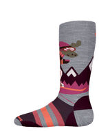 SMARTWOOL YOUTH WINTERSPORT FULL CUSHION MOUNTAIN MOOSE OTC SOCKS