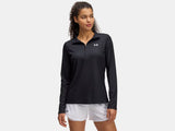UNDER ARMOUR WOMENS TECH RIB 1/2 ZIP SWEATER 25