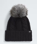 THE NORTH FACE YOUTH OH MEGA FUR POM BEANIE