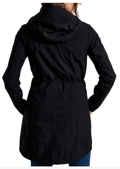 KUHL WOMENS STRETCH VOYAGR TRENCH RAIN JACKET 26