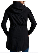 KUHL WOMENS STRETCH VOYAGR TRENCH RAIN JACKET 26
